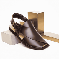 Handmade Brown Charsadda Gol T Chappal 1 2 Handmade Brown Charsadda Gol T Chappal