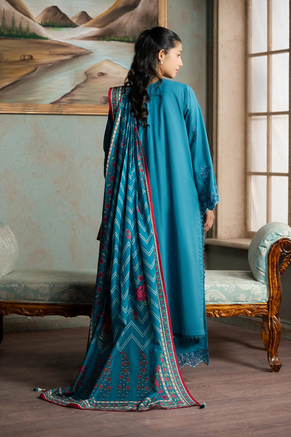 Unstitched 3 Piece Lawn
