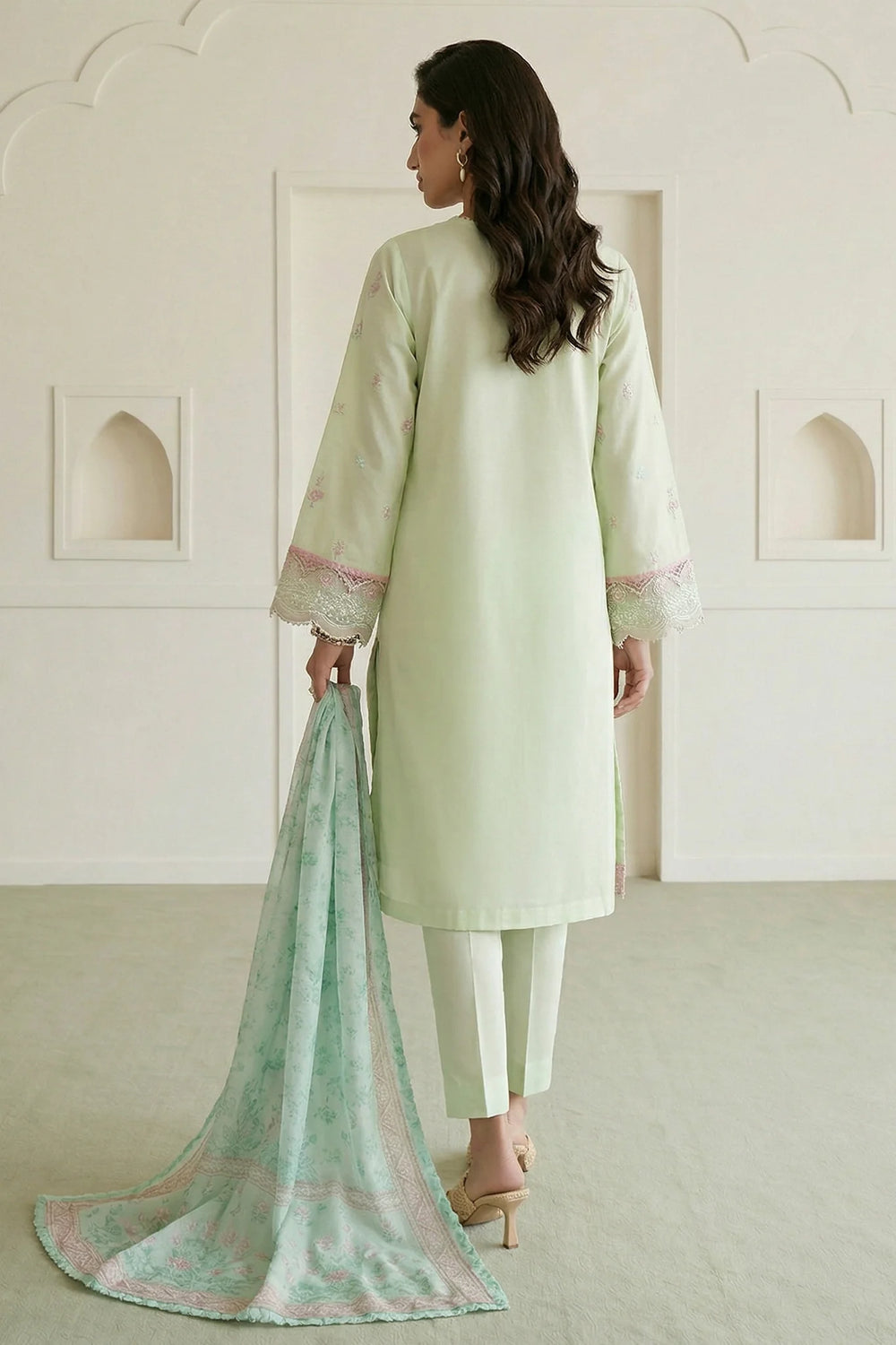 Unstitched 3 Piece Lawn